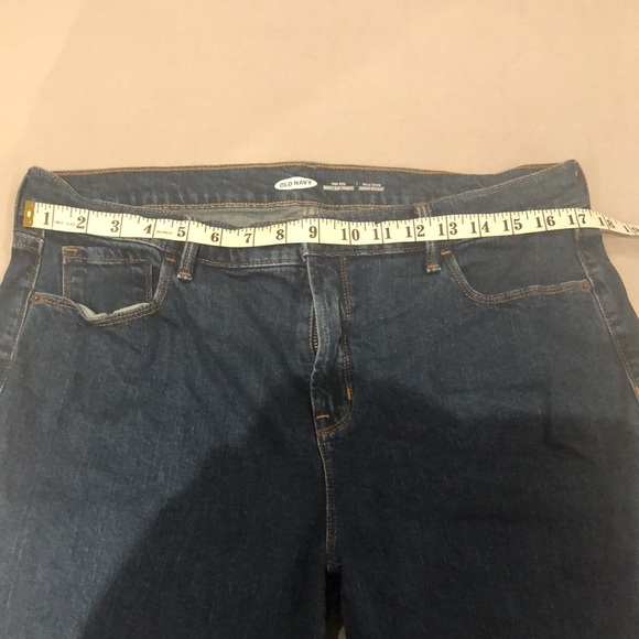 OLD NAVY | Summer High Rise Denim Shorts, Size US 14 - Picture 3 of 12